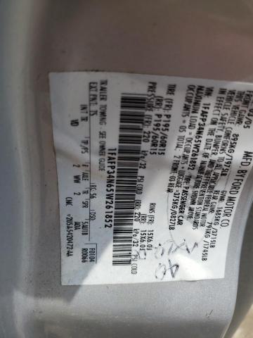 Photo 10 from auction – 2005 FORD FOCUS ZX4 with VIN 1FAFP34N65W261852