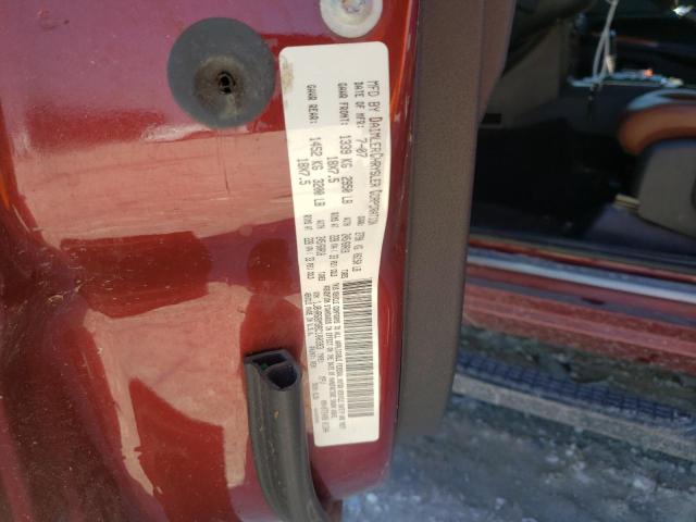 Photo 10 from auction – 2008 JEEP GRAND CHER with VIN 1J8HR68M98C100393