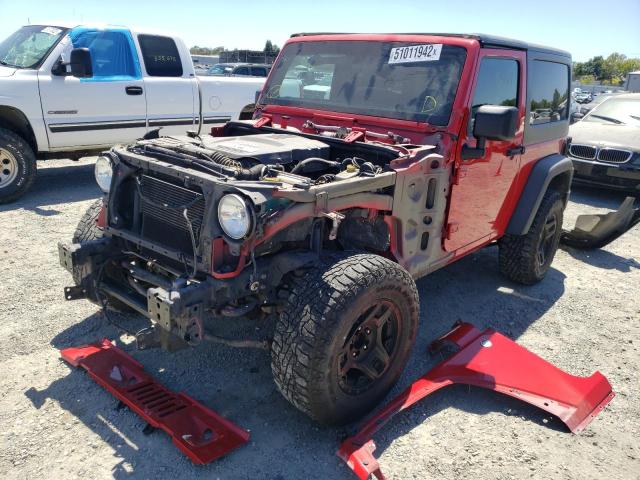 Photo 2 from auction – 2014 JEEP WRANGLER S with VIN 1C4AJWAG4EL190830