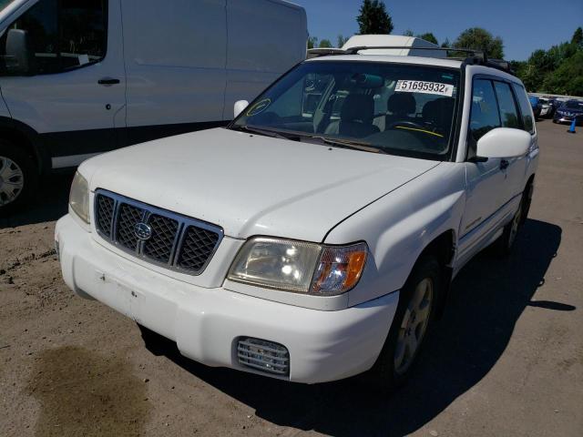 Photo 2 from auction – 2002 SUBARU FORESTER S with VIN JF1SF65642H736070