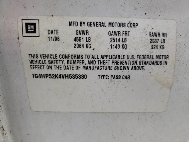 Photo 10 from auction – 1997 BUICK LESABRE with VIN 1G4HP52K4VH535380