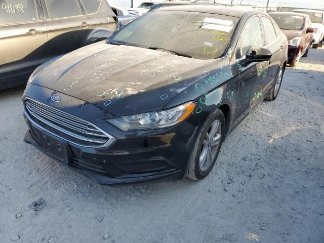 Photo 2 from auction – 2018 FORD FUSION SE with VIN 3FA6P0HDXJR135166