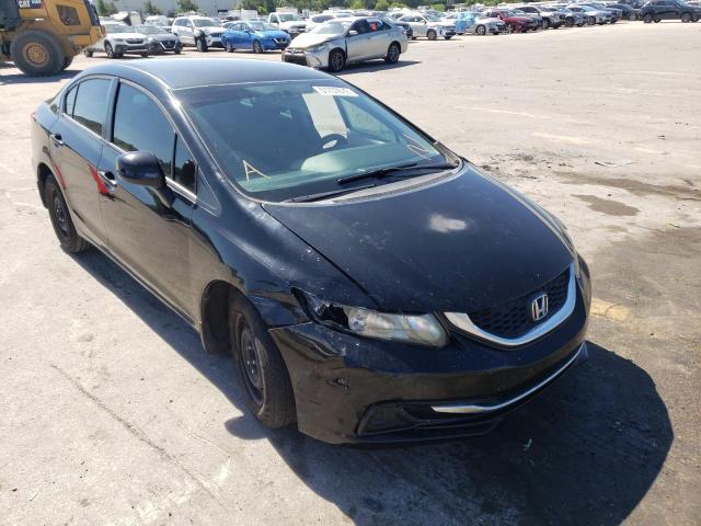 Photo 1 from auction – 2013 HONDA CIVIC LX with VIN 19XFB2F5XDE083467