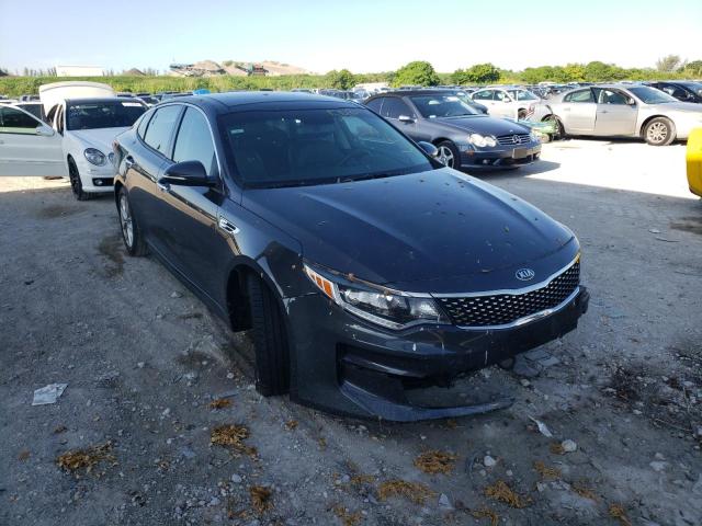KIA OPTIMA EX 2018 with VIN 5XXGU4L39JG207079 - Photo from auction