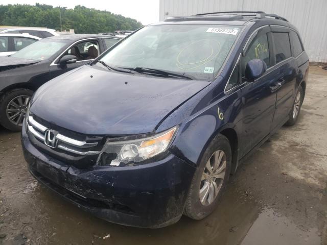 Photo 2 from auction – 2015 HONDA ODYSSEY EX with VIN 5FNRL5H60FB054414