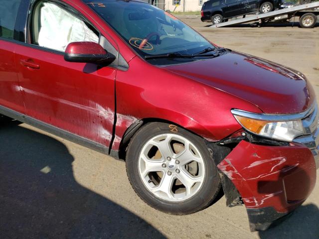 Photo 9 from auction – 2013 FORD EDGE SEL with VIN 2FMDK4JC3DBA45249