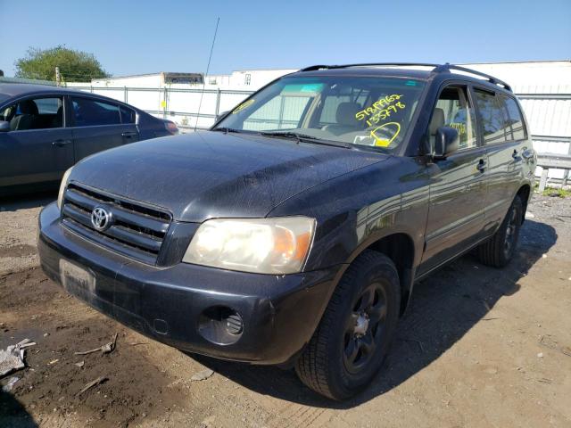 Photo 2 from auction – 2006 TOYOTA HIGHLANDER with VIN JTEGD21A760133798
