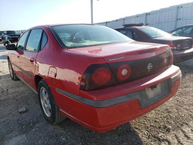 Photo 3 from auction – 2004 CHEVROLET IMPALA with VIN 2G1WF52E749158290