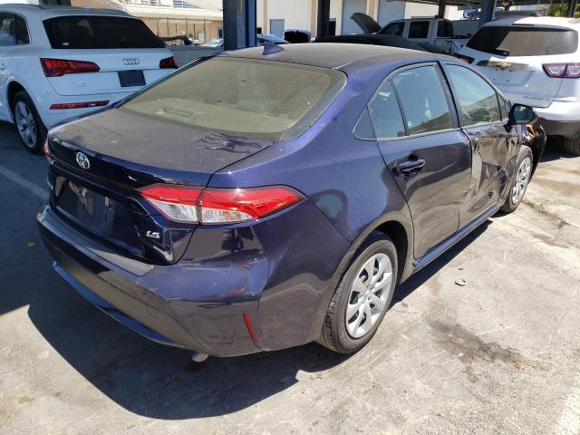 Photo 4 from auction – 2021 TOYOTA COROLLA LE with VIN JTDEPMAE5MJ170762