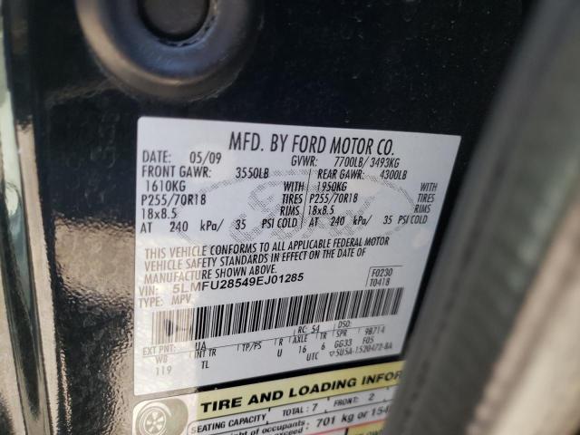 Photo 10 from auction – 2009 LINCOLN NAVIGATOR with VIN 5LMFU28549EJ01285