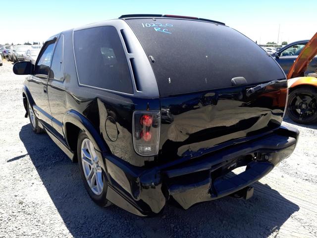 Photo 3 from auction – 2001 CHEVROLET BLAZER with VIN 1GNCS18W21K244378