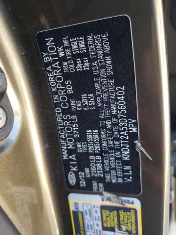 Photo 10 from auction – 2013 KIA SOUL with VIN KNDJT2A53D7560402