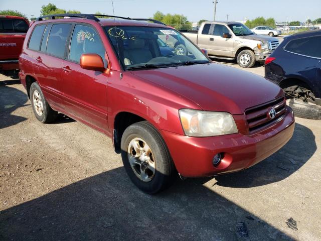 TOYOTA HIGHLANDER 2007 with VIN JTEGD21A470169997 - Photo from auction