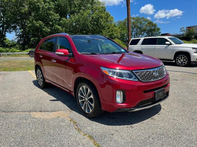 KIA SORENTO SX 2014 with VIN 5XYKWDA71EG490458 - Photo from auction