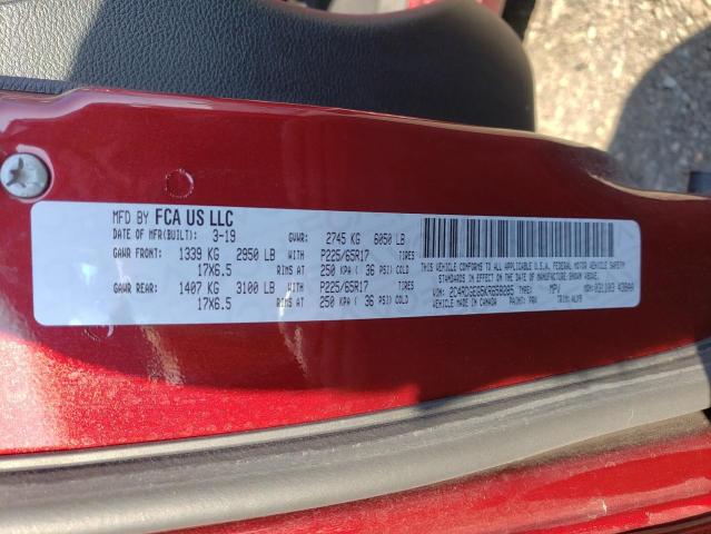 Photo 10 from auction – 2019 DODGE GRAND CARA with VIN 2C4RDGEG5KR658285