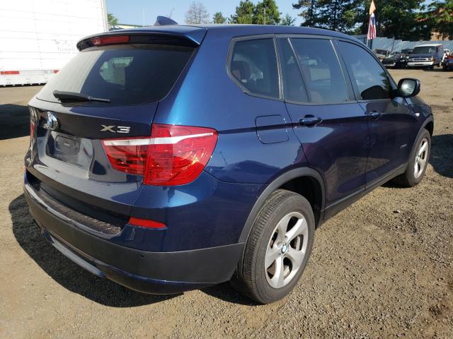Photo 4 from auction – 2011 BMW X3 XDRIVE2 with VIN 5UXWX5C52BL700161