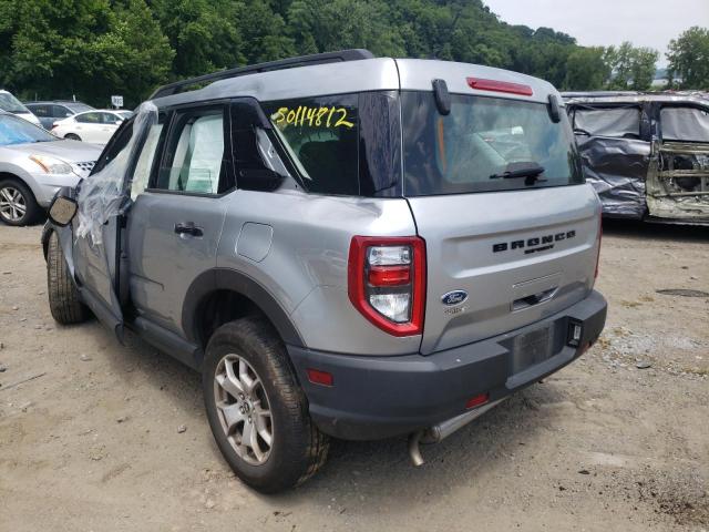 Photo 3 from auction – 2021 FORD BRONCO SPO with VIN 3FMCR9A65MRA14360