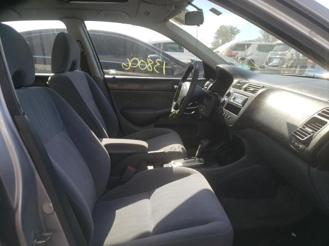 Photo 5 from auction – 2003 HONDA CIVIC EX with VIN 2HGES26713H541589