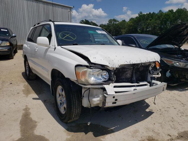 TOYOTA HIGHLANDER 2007 with VIN JTEGD21A070164084 - Photo from auction