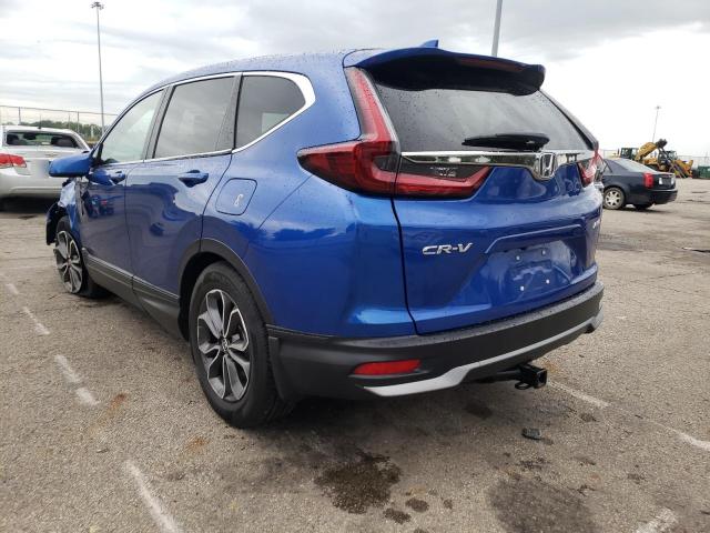 Photo 3 from auction – 2021 HONDA CR-V EX with VIN 7FARW2H56ME014420