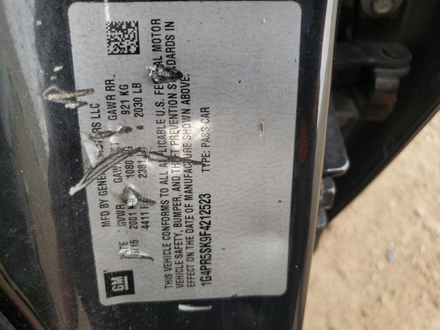 Photo 10 from auction – 2015 BUICK VERANO CON with VIN 1G4PR5SK9F4212523