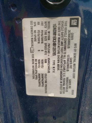 Photo 10 from auction – 2004 CHEVROLET ASTRO with VIN 1GNDM19X24B128785