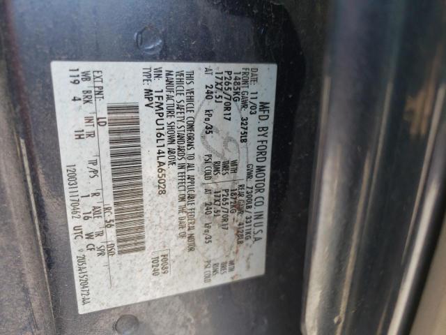 Photo 10 from auction – 2004 FORD EXPEDITION with VIN 1FMPU16L14LA65028