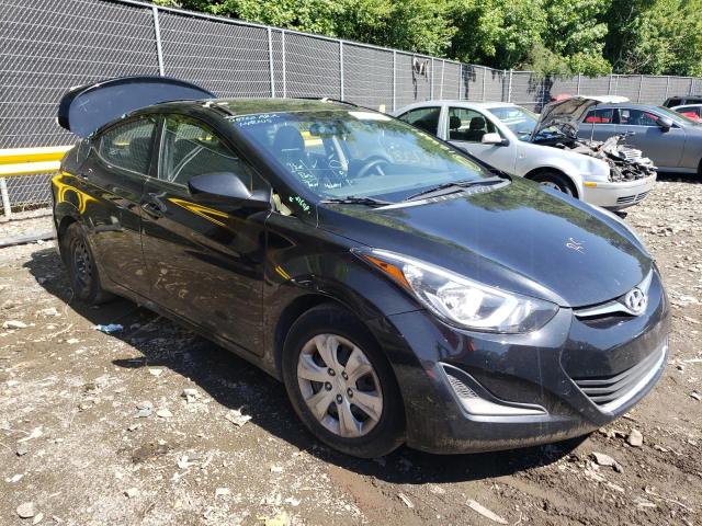 HYUNDAI ELANTRA SE 2016 with VIN KMHDH4AE8GU483585 - Photo from auction