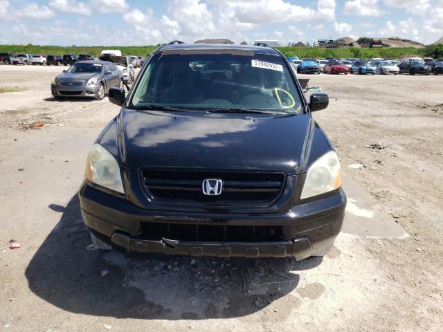 Photo 9 from auction – 2003 HONDA PILOT EX with VIN 2HKYF18443H007071