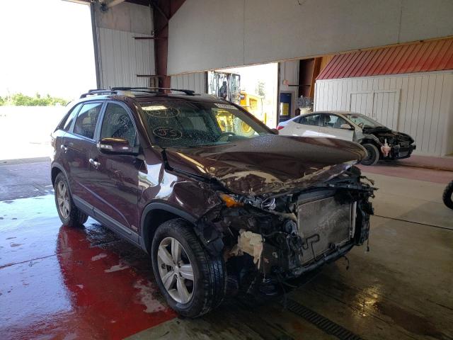 KIA SORENTO EX 2012 with VIN 5XYKUDA29CG246872 - Photo from auction