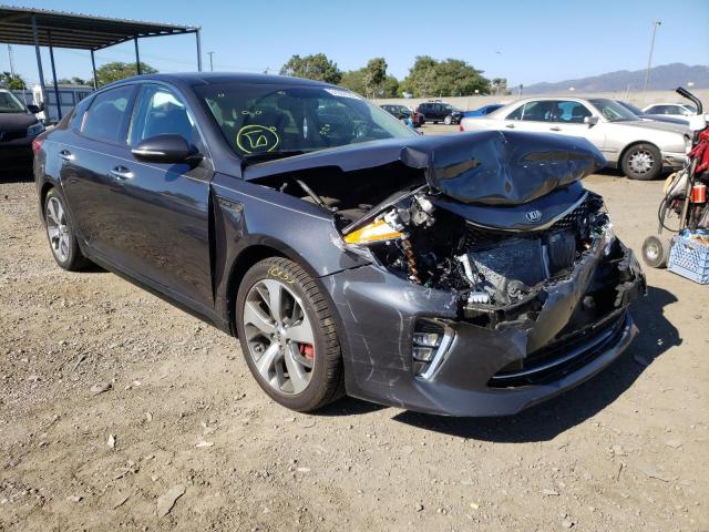 Photo 1 from auction – 2018 KIA OPTIMA SX with VIN 5XXGW4L20JG215489
