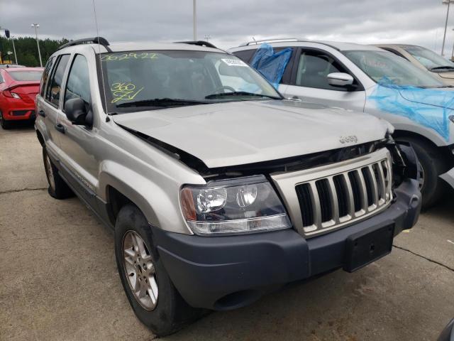 JEEP GRAND CHER 2004 with VIN 1J4GX48S64C258397 - Photo from auction