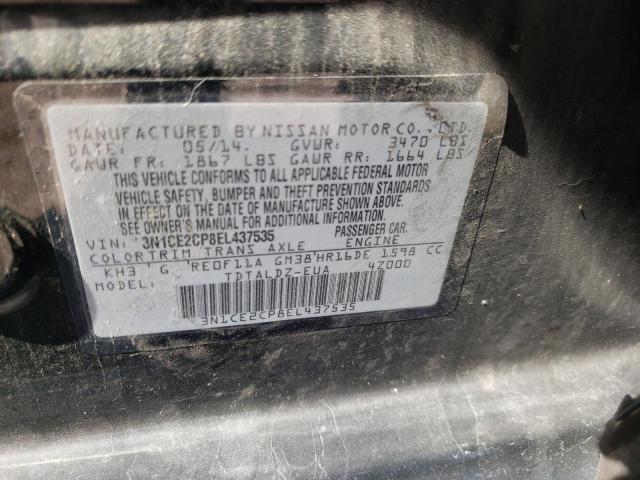 Photo 10 from auction – 2014 NISSAN VERSA NOTE with VIN 3N1CE2CP8EL437535