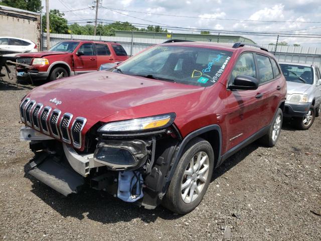 Photo 2 from auction – 2015 JEEP CHEROKEE S with VIN 1C4PJLAB4FW700929