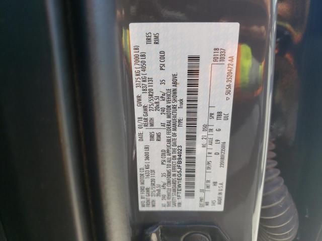 Photo 10 from auction – 2018 FORD F150 SUPER with VIN 1FTEW1EG5JFB94023