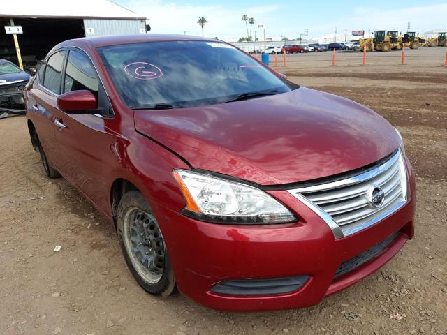 Photo 1 from auction – 2015 NISSAN SENTRA S with VIN 3N1AB7AP0FL682783