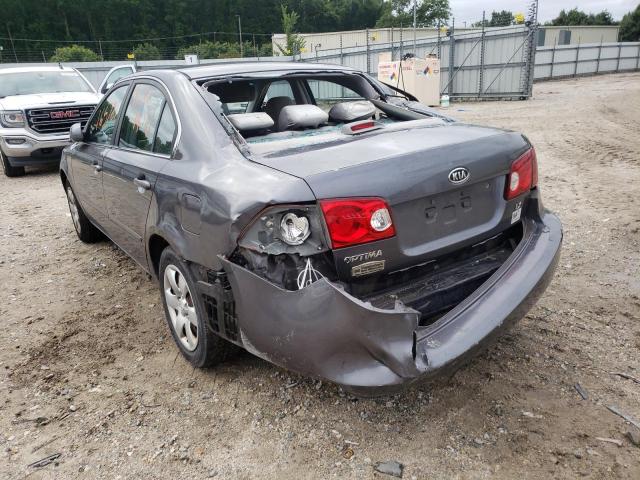 Photo 9 from auction – 2007 KIA OPTIMA LX with VIN KNAGE123675100949