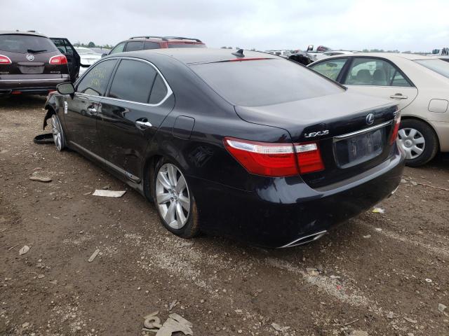 Photo 3 from auction – 2008 LEXUS LS 600HL with VIN JTHDU46F885005372