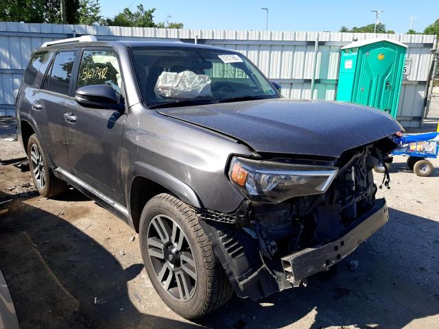 TOYOTA 4RUNNER SR 2017 with VIN JTEBU5JRXH5473762 - Photo from auction