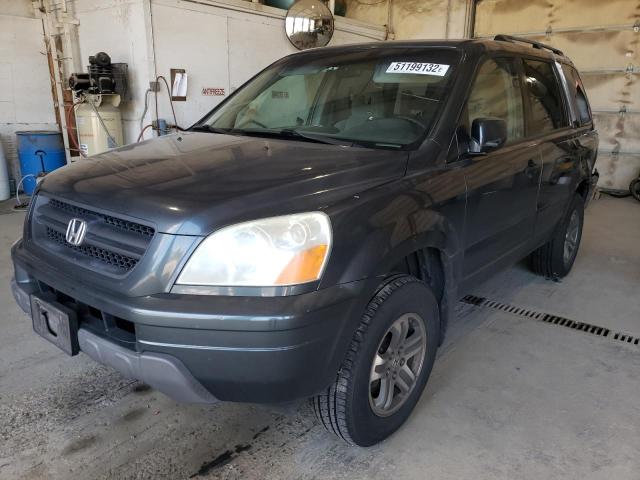 Photo 2 from auction – 2005 HONDA PILOT EX with VIN 2HKYF18455H547970