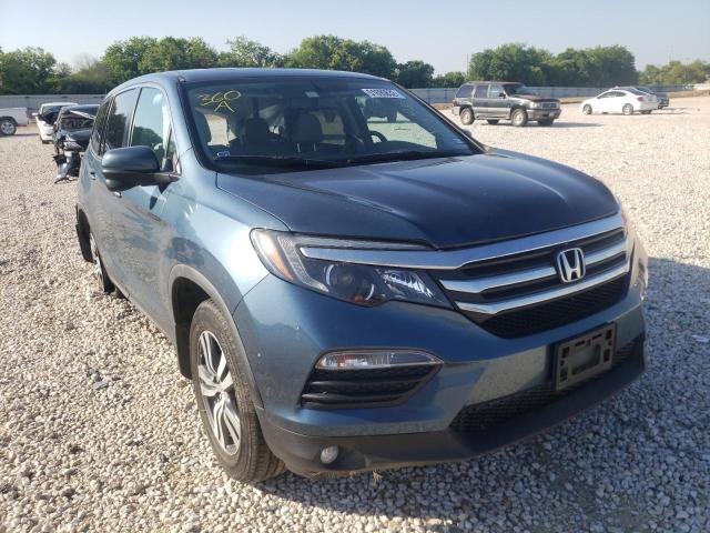 HONDA PILOT EXL 2018 with VIN 5FNYF5H53JB031812 - Photo from auction