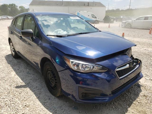 SUBARU IMPREZA 2018 with VIN 4S3GTAA61J3705212 - Photo from auction