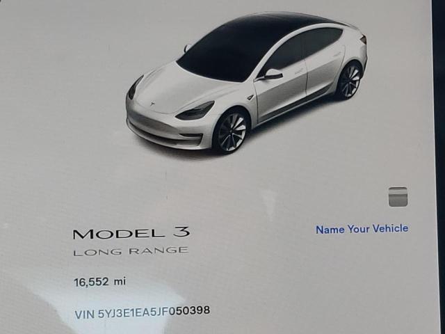 Photo 8 from auction – 2018 TESLA MODEL 3 with VIN 5YJ3E1EA5JF050398