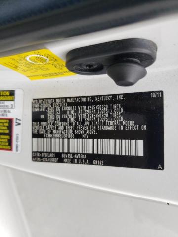 Photo 10 from auction – 2011 TOYOTA VENZA with VIN 4T3BK3BB6BU061886