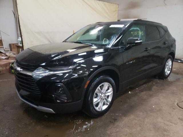 Photo 2 from auction – 2021 CHEVROLET BLAZER 2LT with VIN 3GNKBHRSXMS564783