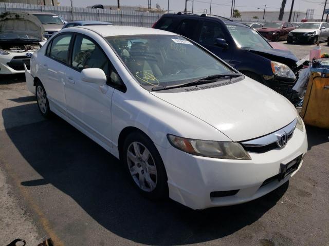 HONDA CIVIC LX 2011 with VIN 2HGFA1F50BH308382 - Photo from auction