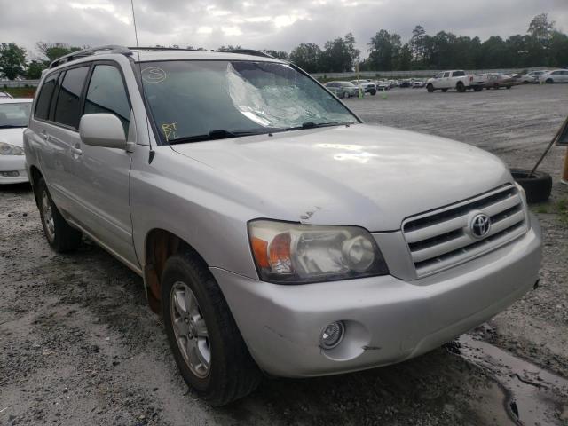 TOYOTA HIGHLANDER 2007 with VIN JTEGD21A470158305 - Photo from auction