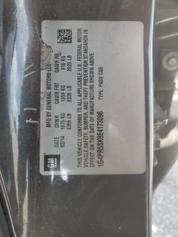 Zdjęcie 10 z aukcji – 2014 BUICK VERANO CON z VIN 1G4PR5SK8E4173096