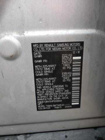 Photo 10 from auction – 2017 NISSAN ROGUE S with VIN KNMAT2MV5HP533848