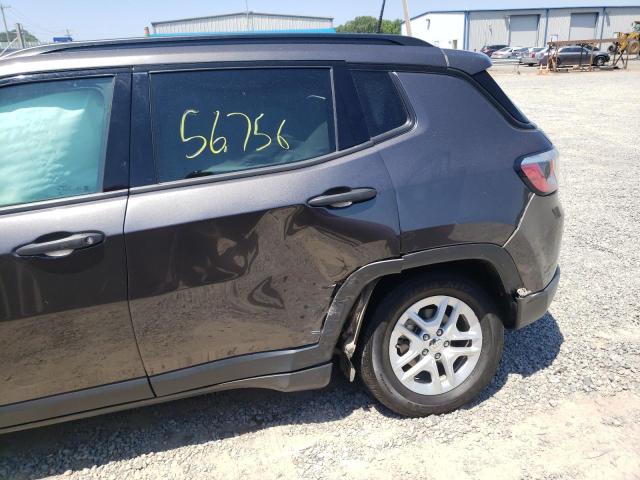 Photo 9 from auction – 2018 JEEP COMPASS SP with VIN 3C4NJCAB5JT495403